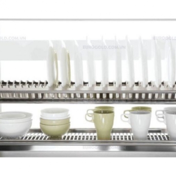 Gía chén đĩa cố định chữ V Eurogold inox304 EUV8690