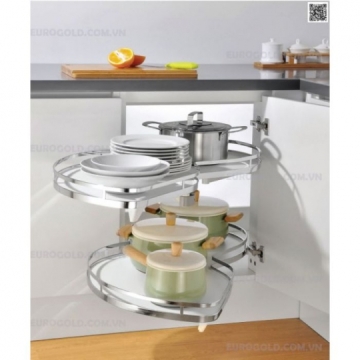 Mâm Xoay Hình Lá EUROGOLD EXL202L/EXL202R