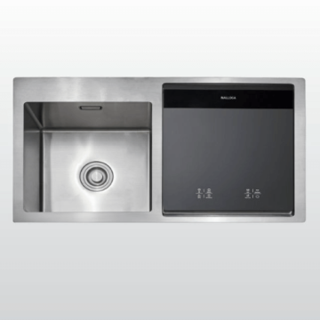 Máy rửa bát âm tủ Malloca WQP6-890F4